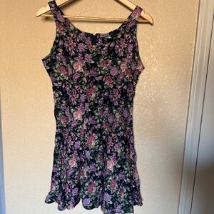 Floral 90s dress